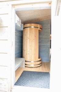 Tree house sauna Photo: Caroline Lundmark