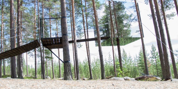 Tree house Photo: Caroline Lundmark